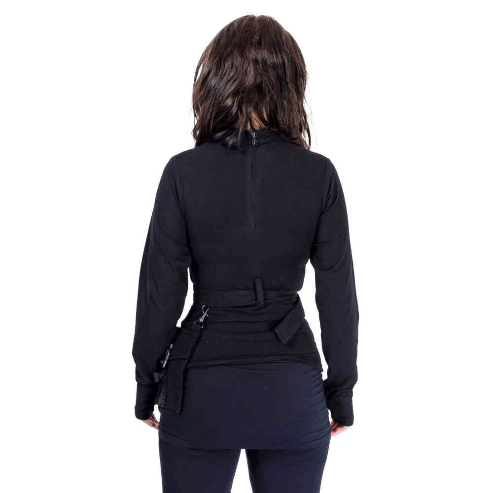 Poizen Industries - Derora Longsleeve top - Black